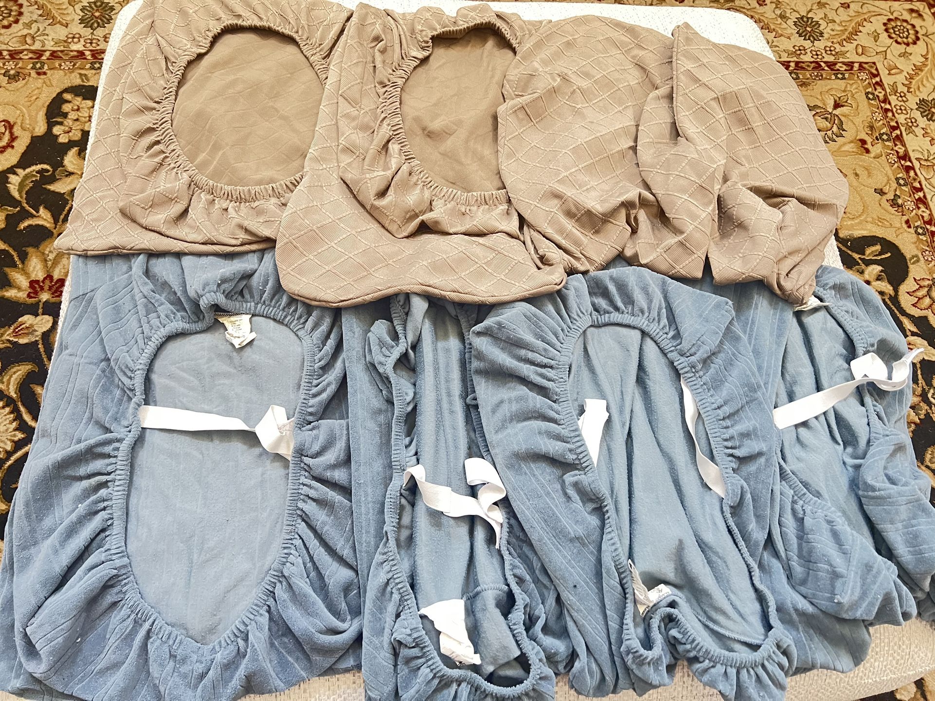 Forros Para Sillas $30 Por Los Dos Sets De 4
