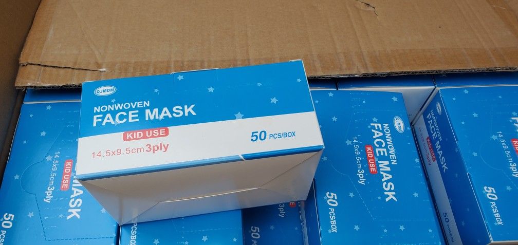 2000 Disposable Childrens Face Mask 3 Ply