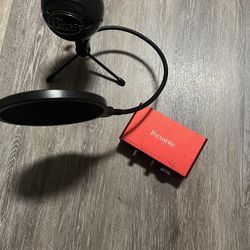 Focusrite Solo 3/ Snowball Mic 