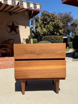 American of Martinsville mid century modern nightstand