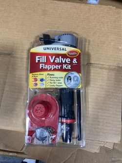 Universal Fill Valve & Flapper Kit