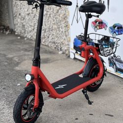Kids Electric Scooter w/ Flexible Seat