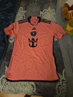 Medium Unisex Messi Pink Soccer Jersey