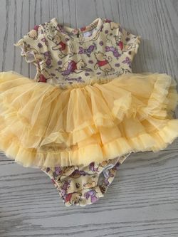 Winnie the Pooh Baby Tutu Romper Dress