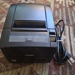 Citizen CT-S601  Retail POS Thermal Printer + WiFi Dongle + AC - TESTED WORKING