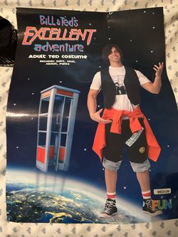 Ted costume from bill and Ted’s excellent adventure