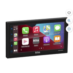 BOSS Audio Systems BVCP9685Att 2 Din Apple CarPlay Android Auto Car Stereo