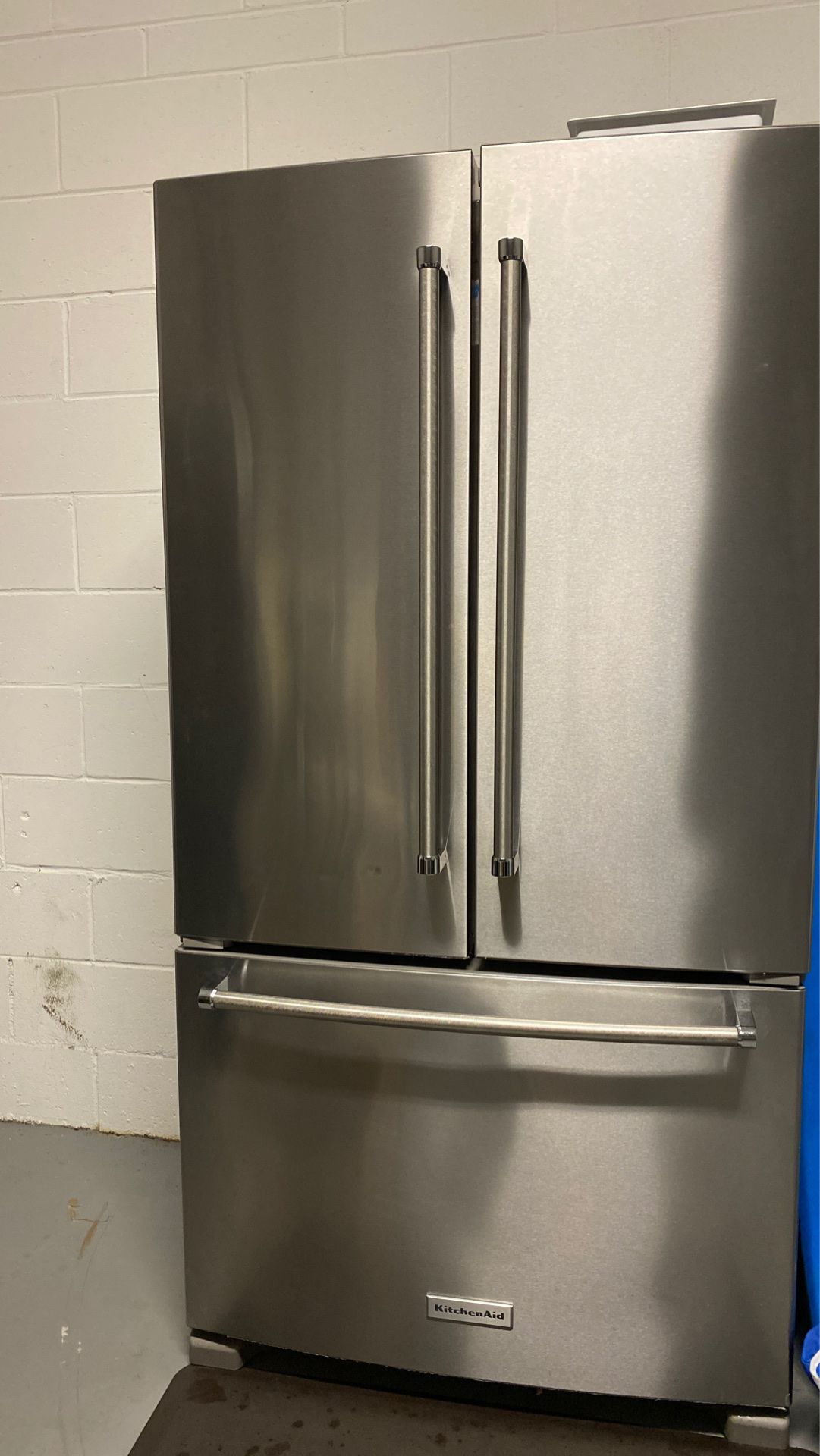 Kitchen aid fridge and freezer