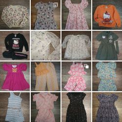 BIG LOT GIRLS' CLOTHES 5T -6/7 ROPA PARA NIÑA