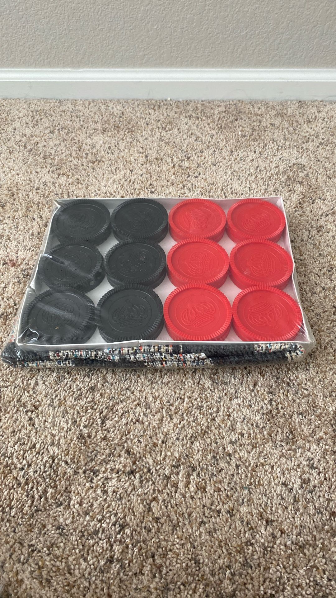 Checkers Rug Game