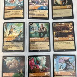 Disney Lorcana Archazias Island Complete Set 1-204 Non Foil 