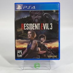 Resident Evil 3 (Sony PlayStation 4 PS4, 2020)