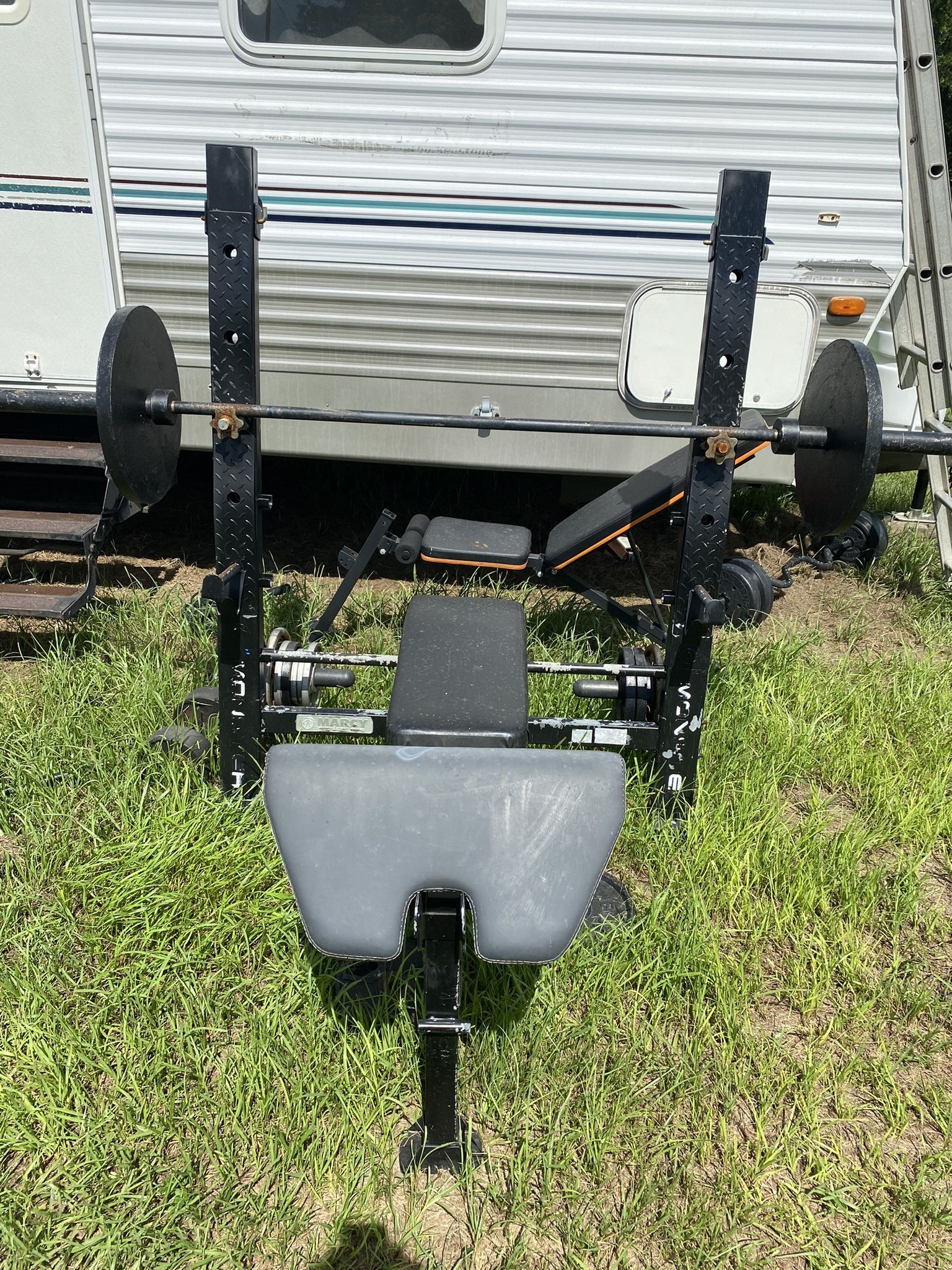 marcy olympic weight bench