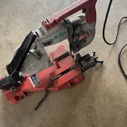 milwaukee band saw table top
