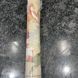 York Prepasted Decorative Wallpaper Floral Print Border Vintage  5 Yards