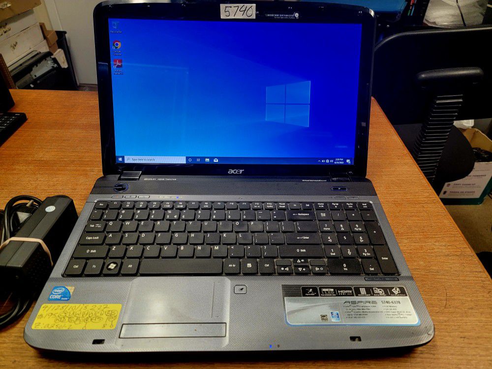 Fixed Price: Acer Aspire  15.6" Laptop Core i5/ 4GB/ 128GB SSD Webcam Win 10 #5740