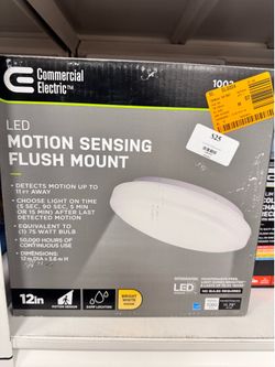 LED motion sensing flush mount Was 25$ now only 15$