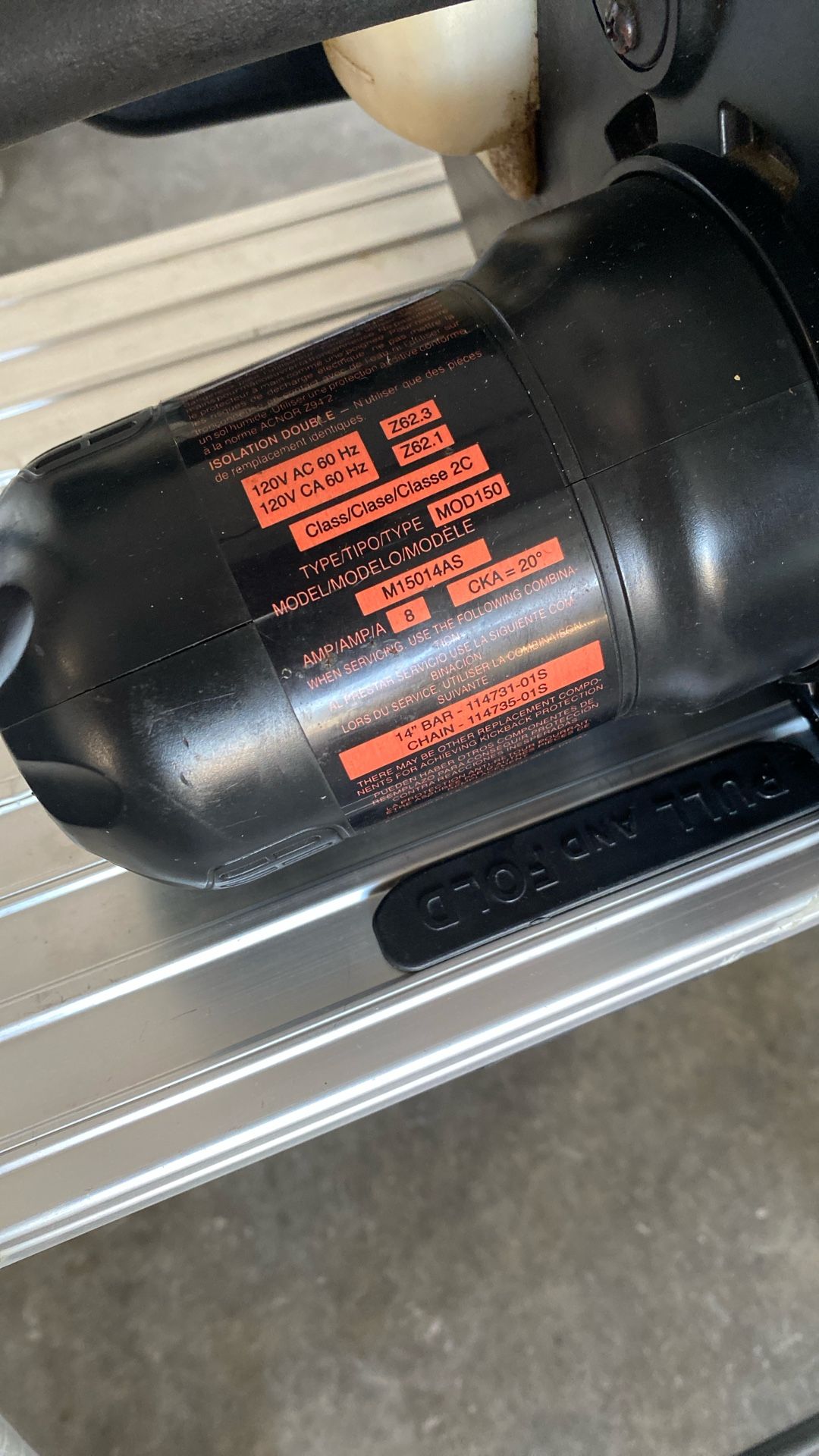 Electric Chainsaw
