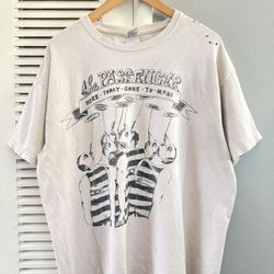 Vintage Y2K Distressed The Passenger Band ‘Here Today Gone To Maui’ T-shirt Trashed