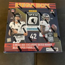 2024 Panini Donruss Optic NFL Football 42ct. Mega Box