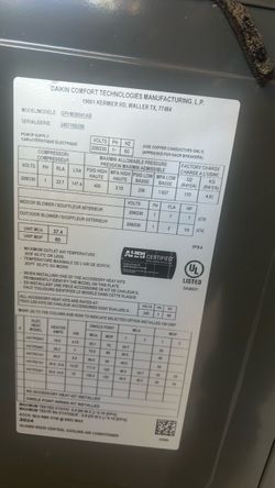 5 toneladas heat pump
