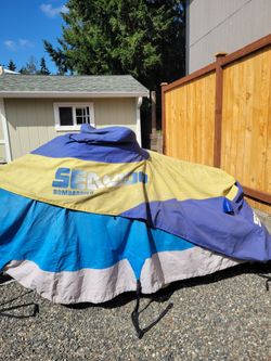 Jet ski cover.