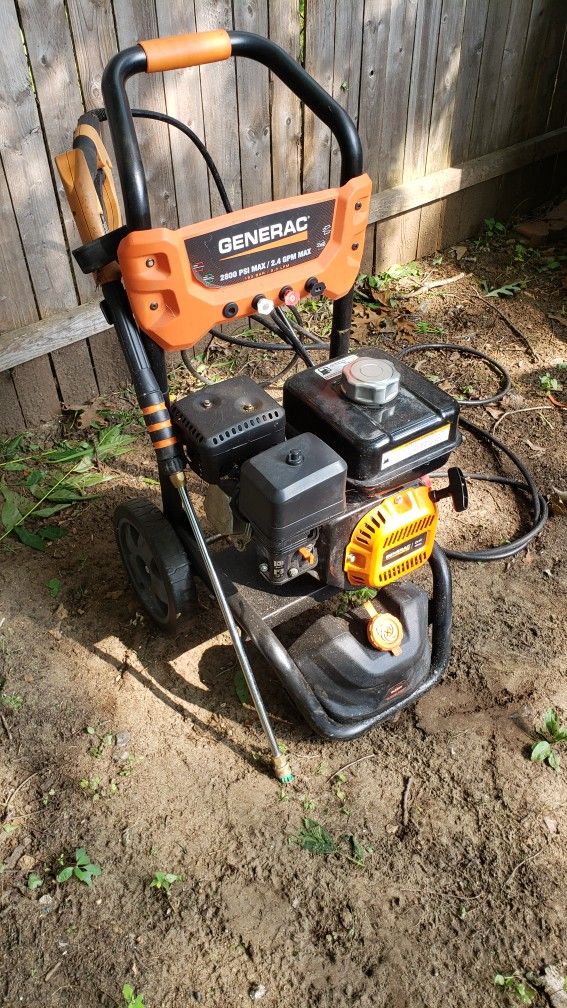 Generac 2800 psi pressure washer