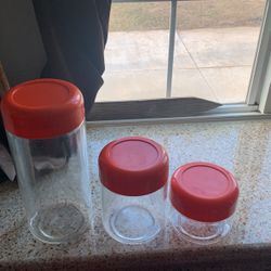 $5 Glass Storage Containers.