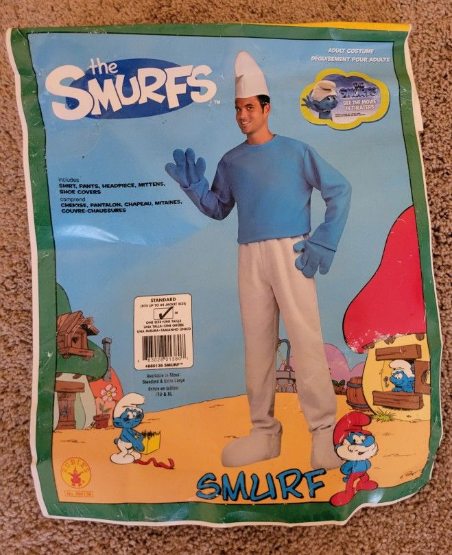 Adult Smurf Halloween Costume
