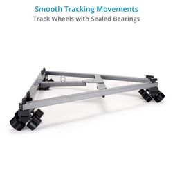 Proaim Swift DSLR Camera Dolly with 10.6' Clip Track System