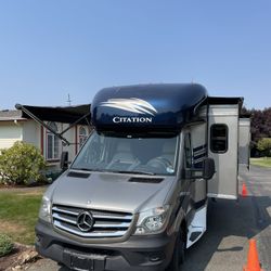 Mercedes Sprinter 2016 and Honda Fit 2013 Mercedes Diesel Sprinter Thor Citation 24SS and Honda Fit Sport Mercedes Citations 24SS and Honda Fit Sport