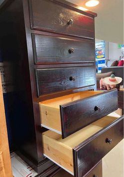 5 Drawer Cherry pine