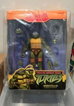 Teenage Mutant Ninja Turtles ULTIMATES! Donatello (2003 Animated Series) Action Figure SUPER7