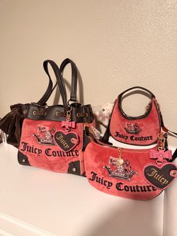 Juicy Couture Velour Bag