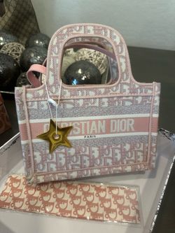 Christian Dior Paris Mini Book Tote Bag