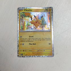 pikachu hp 70 basic