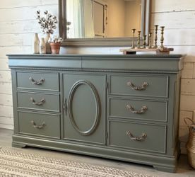 Refinished Vintage Dresser / Sideboard / Buffet- delivery available