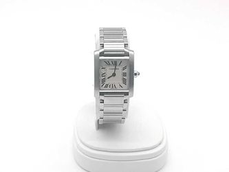 Cartier Tank Francaise 18mm Quartz Stainless Steel Watch Vc0125olzxmia