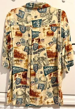 NFL Originals - Miami Dolphins vintage Hawaiian button-down shirt
