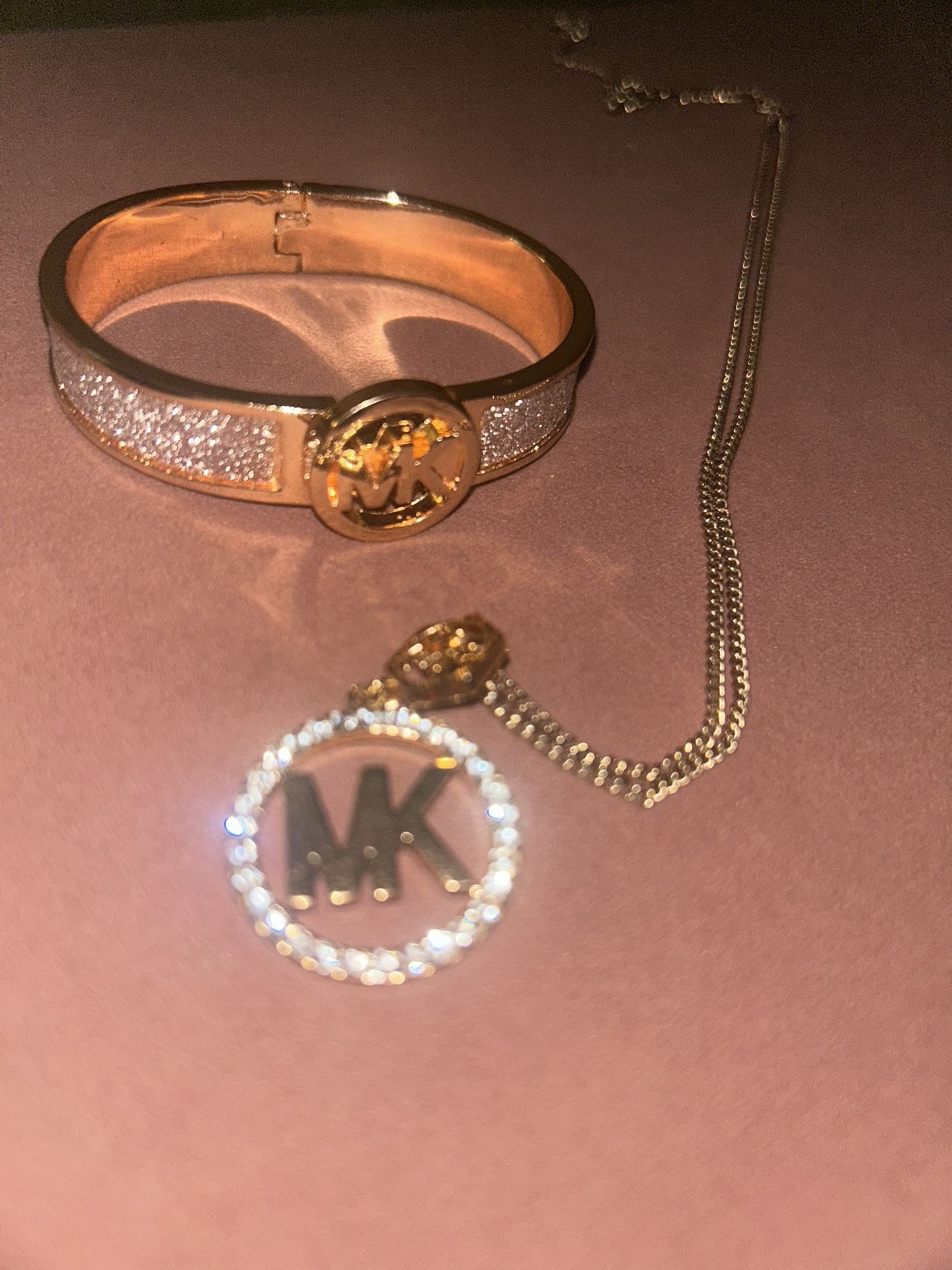 Michael Kors Bracelet & Necklace Set – Brand New, Never Worn – $150