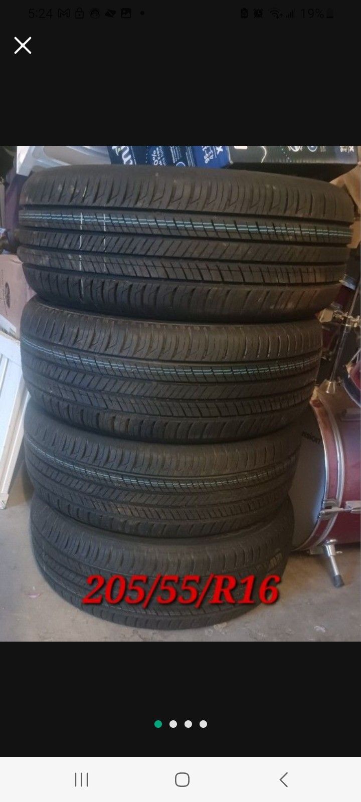 Brand New (Set Of 4) 205/55/r16