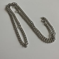 Hip Pop Silver Fashion Charm Necklace