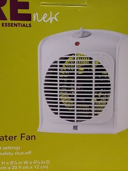 Room Essentials Heater Fan.