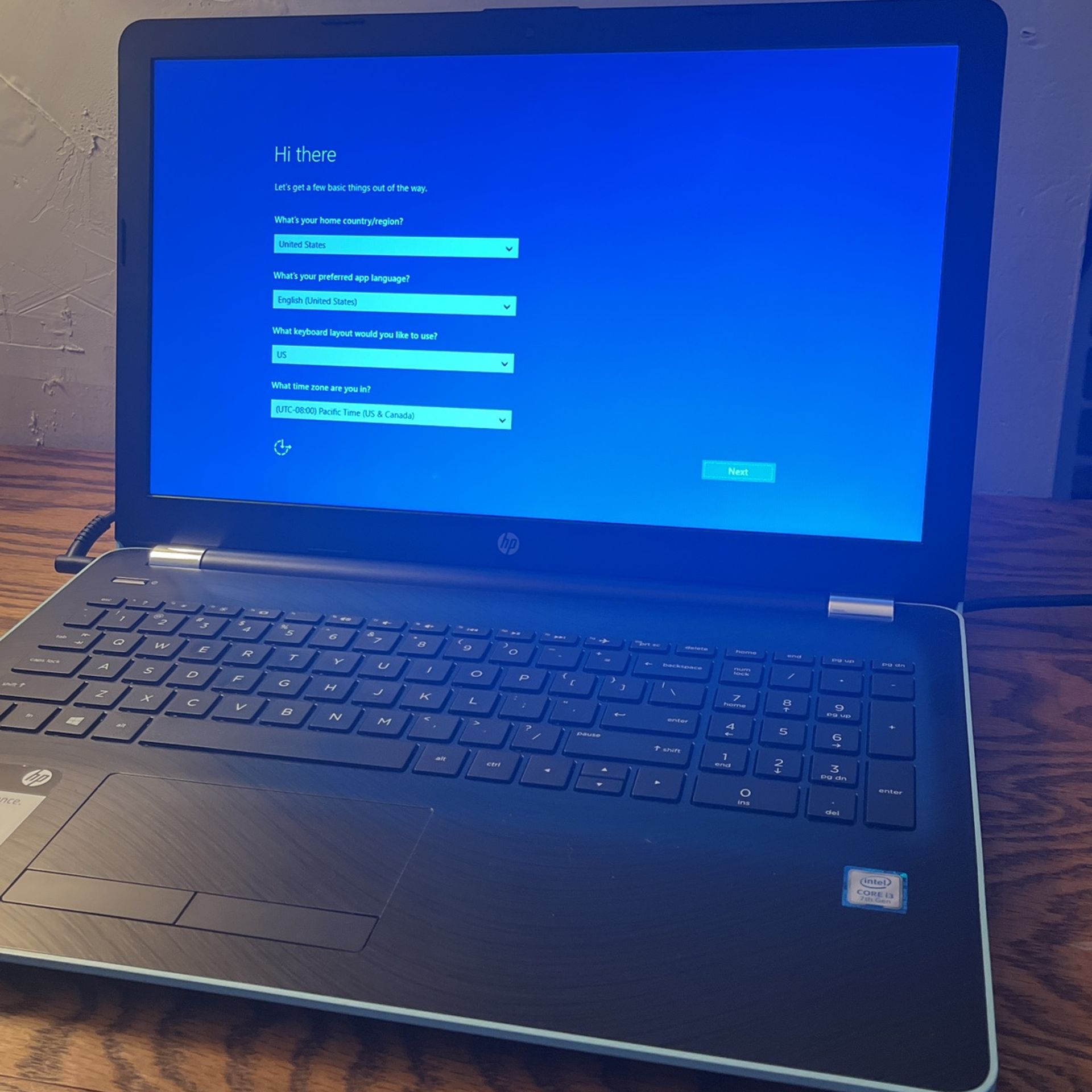 Hp Laptop 200gb