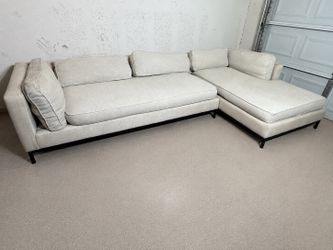 Modern Beige Sofa Couch