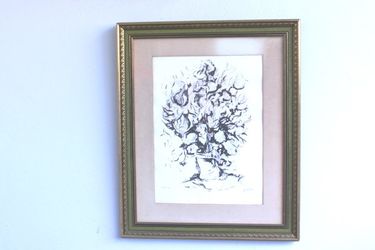 TRUDY ORDER PAINT OLD VINTAGE PAINTING ON PAPER JUDE SIGNED
