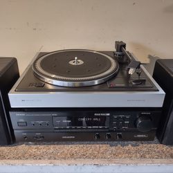 Complete Turntable Setup. Free Records 