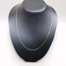 14k Flat Gold Necklace