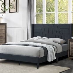 Queen Bed Frame With Mattress 