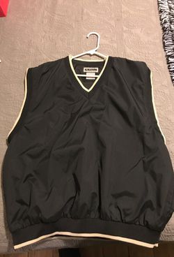 Black polyester Vest